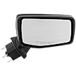 Driver and Passenger Side Mirror, Manual Adjust, Non-Heated, Manual Folding, Textured Black, No Signal Light, No Memory, No Puddle Light, No Auto-Dim, No Blind Spot Feature