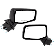 Driver and Passenger Side Mirrors, Power Adjust, Heated, Power Folding, Paintable, In-housing Signal Light, With Memory, With Puddle Light, No Auto-Dimming, With BSD in Glass, With (Temp Sensor, RH)