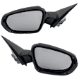 Driver and Passenger Side Mirror, Power Adjust, Heated, Manual Folding, Paintable, No Signal Light, No Memory, No Puddle Light, No Auto-Dim, No Blind Spot Feature