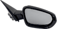 Driver and Passenger Side Mirror, Power Adjust, Heated, Manual Folding, Paintable, No Signal Light, No Memory, No Puddle Light, No Auto-Dim, No Blind Spot Feature
