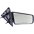 Driver and Passenger Side Mirrors, Manual Adjust, Manual Folding, Non-Heated, Textured Black, No Signal Light, No Memory, No Puddle Light, No Auto-Dimming