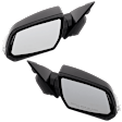 Driver and Passenger Side Mirror, Power Adjust, Heated, Manual Folding, Paintable, In-housing Signal Light, No Memory, No Puddle Light, No Auto-Dim, No Blind Spot Feature