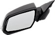 Driver and Passenger Side Mirror, Power Adjust, Heated, Manual Folding, Paintable, In-housing Signal Light, No Memory, No Puddle Light, No Auto-Dim, No Blind Spot Feature