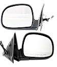 Driver and Passenger Side Mirrors, Power Adjust, Manual Folding, Non-Heated, Paintable, No Signal Light, No Memory, No Puddle Light, No Auto-Dimming, No Blind Spot Feature