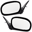 Driver and Passenger Side Mirrors, Manual Adjust, Manual Folding, Non-Heated, Paintable, No Signal Light, No Memory, No Puddle Light, No Auto-Dimming, No Blind Spot Feature