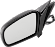 Driver and Passenger Side Mirrors, Power Adjust, Manual Folding, Non-Heated, Paintable, No Signal Light, No Memory, No Puddle Light, No Auto-Dimming, No Blind Spot Feature