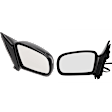 Driver and Passenger Side Mirror, Manual Adjust, Non-Heated, Manual Folding, Paintable, No Signal Light, No Memory, No Puddle Light, No Auto-Dim, No Blind Spot Feature
