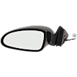 Driver and Passenger Side Mirrors, Power Adjust, Non-Folding, Non-Heated, Paintable, No Signal Light, No Memory, No Puddle Light, No Auto-Dimming, No Blind Spot Feature