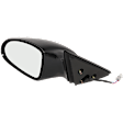 Driver and Passenger Side Mirrors, Power Adjust, Non-Folding, Non-Heated, Paintable, No Signal Light, No Memory, No Puddle Light, No Auto-Dimming, No Blind Spot Feature