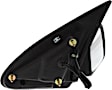 Driver and Passenger Side Mirror, Power Adjust, Non-Heated, Non-Folding, Paintable, No Signal Light, No Memory, No Puddle Light, No Auto-Dim, No Blind Spot Feature