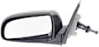 Driver and Passenger Side Mirror, Manual Adjust, Non-Heated, Manual Folding, Paintable, No Signal Light, No Memory, No Puddle Light, No Auto-Dim, No Blind Spot Feature