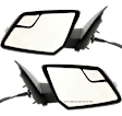 Driver and Passenger Side, Mirrors, Power Adjust, Heated, Power Folding, Paintable