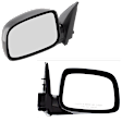 Driver and Passenger Side Mirrors, Manual Adjust, Manual Folding, Non-Heated, Paintable, No Signal Light, No Memory, No Puddle Light, No Auto-Dimming, No Blind Spot Feature