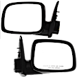 Driver and Passenger Side Mirrors, Power Adjust, Manual Folding, Heated, Paintable, No Signal Light, No Memory, No Puddle Light, No Auto-Dimming, No Blind Spot Feature