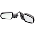 Driver and Passenger Side Mirrors, Power Adjust, Non-Heated, Non-Folding, Paintable, No Signal Light, No Memory, No Puddle Light, No Blind Spot Feature