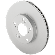 Front Brake Disc, G-Coated, Plain Surface, Vented, 5 Lugs, 281.94 mm