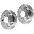 Rear Brake Disc, Plain Surface, Solid, 5 Lugs, 261.87 mm