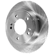 Rear Brake Disc, Plain Surface, Solid, 5 Lugs, 261.87 mm