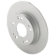 Rear Brake Disc, G-Coated, Plain Surface, Solid, 5 Lugs, 259.59 mm