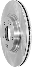 Front Brake Discs, Plain Surface, Vented, 5 Lugs, 12.01 in., Pro-Line Series