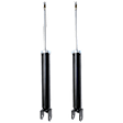 Rear, Driver and Passenger Side Shocks, Sedan