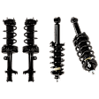 Front and Rear, Driver and Passenger Side Fully Loaded Strut, FWD