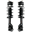 Rear, Driver and Passenger Side Fully Loaded Struts, Coupe