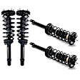 Front and Rear, Driver and Passenger Side Fully Loaded Strut