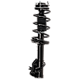 Front and Rear, Driver and Passenger Side Shock and Fully Loaded Strut, Sedan