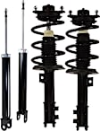 Front and Rear, Driver and Passenger Side Shock and Fully Loaded Strut, 2011 Models with Build Date Before 07/22/2010, without Factory Pro Kit