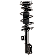 Front and Rear, Driver and Passenger Side Shock and Fully Loaded Strut, Sedan