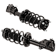 Front, Driver and Passenger Side Fully Loaded Strut, Sedan