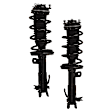 Front, Driver and Passenger Side Fully Loaded Strut, Coupe