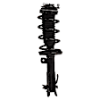 Front, Driver and Passenger Side Fully Loaded Strut, Coupe