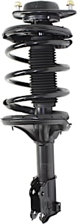 Front and Rear, Driver and Passenger Side Fully Loaded Strut, Automatic or Manual Transmission