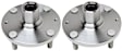 Front, Driver and Passenger Side Wheel Hub, 4 Lugs, Without Bearing, 2.0L, 4Cyl