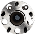 Rear, Driver and Passenger Side Wheel Hub, 5 Lugs, With Bearing