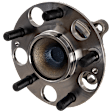 Rear, Driver and Passenger Side Wheel Hub, 5 Lugs, With Bearing