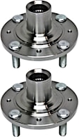1997 Honda Civic - Front, Driver and Passenger Side Wheel Hub, Non-ABS, FWD, 4 Lugs, Without Bearing