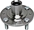 1997 Honda Civic - Front, Driver and Passenger Side Wheel Hub, Non-ABS, FWD, 4 Lugs, Without Bearing