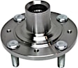 1997 Honda Civic - Front, Driver and Passenger Side Wheel Hub, Non-ABS, FWD, 4 Lugs, Without Bearing