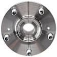 4-Wheel Set Front and Rear, Driver and Passenger Side Wheel Hubs, Front - Without Bearing; Rear - With Bearing
