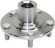 4-Wheel Set Front and Rear, Driver and Passenger Side Wheel Hubs, Front - Without Bearing; Rear - With Bearing