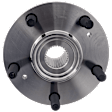 Front and Rear, Driver and Passenger Side Wheel Hub, 5 Lugs, Without Bearing, 3.5L, 6Cyl