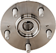 Front and Rear, Driver and Passenger Side Wheel Hub, 5 Lugs, Without Bearing, 3.5L, 6Cyl