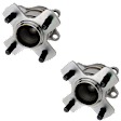 Front, Driver and Passenger Side Wheel Hub, 4 Lugs, With Bearing, 1.5L, 4Cyl