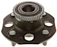 2-Wheel Set Rear, Driver and Passenger Side Wheel Hubs, With Bearing, With Rear Disc Brake; ABS tone ring