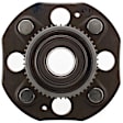 2-Wheel Set Rear, Driver and Passenger Side Wheel Hubs, With Bearing, With Rear Disc Brake; ABS tone ring