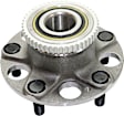 Rear, Driver and Passenger Side Wheel Hub, 5 Lugs, With Bearing