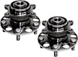 Rear, Driver and Passenger Side Wheel Hub, 5 Lugs, With Bearing, 1.8L, 4Cyl